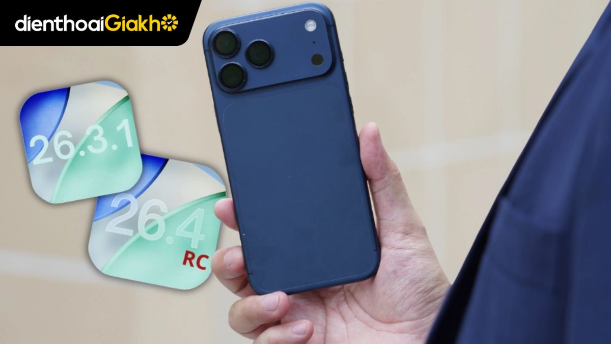 So sánh iOS 26.3.1 và iOS 26.4 RC: Nên chọn bản cập nhật nào?