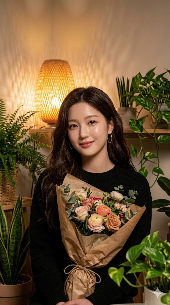 Prompt tạo ảnh valentine nữ phong cách lãng mạn