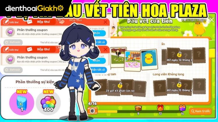 vị trí dấu vết Tiên Plaza
