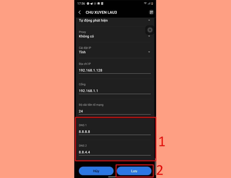 lỗi trên Android