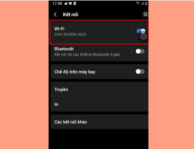 lỗi trên Android