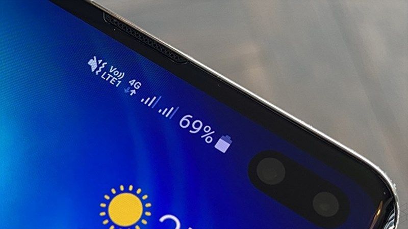 Trên điện thoại Vivo