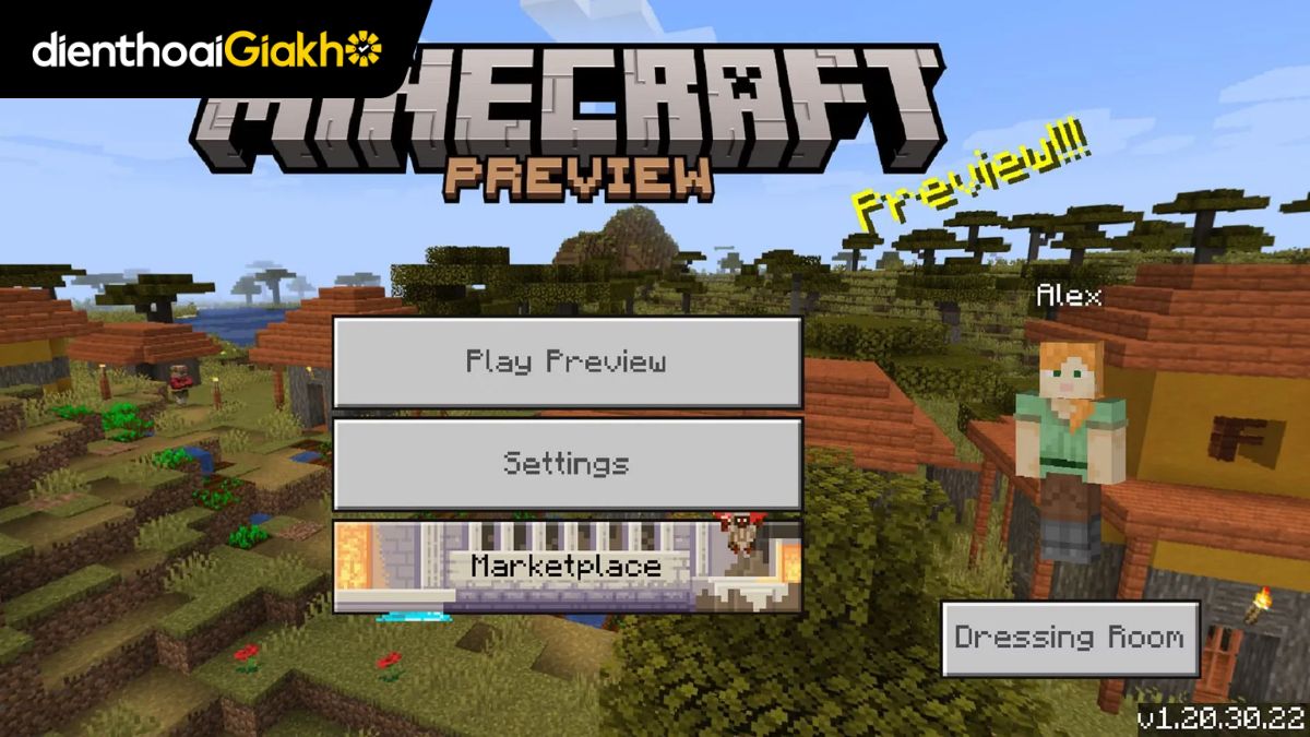 Bât mí cách tải Minecraft Bedrock Edition trên điện thoại, máy tính