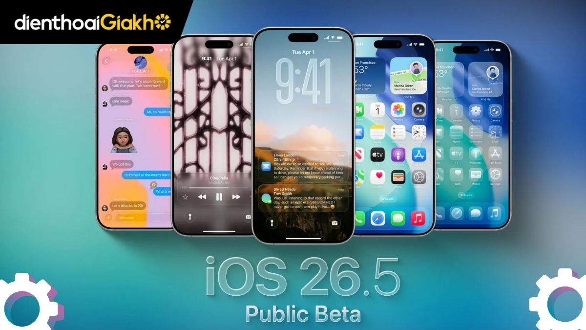 Apple cập nhật gấp iOS 26.5 Public Beta cho người dùng!