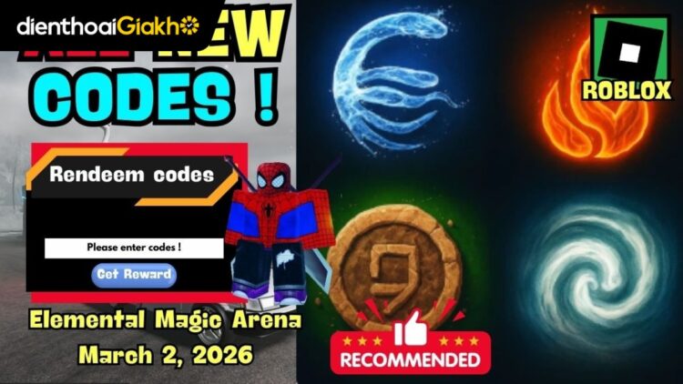 Code Elemental Magic Arena