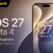 Apple tung iOS 27 beta 4: Siri AI nâng cấp, sửa lỗi hiệu ứng chiều sâu