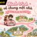 Cách làm trend tạo bản đồ từ nhà mẹ để đến nhà chồng cực cute