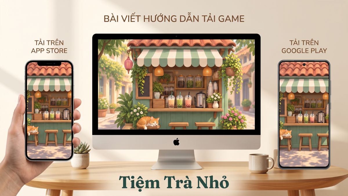 Tiệm Trà Nhỏ chơi trên thiết bị nào
